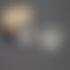 10 estampes gouttes fleurs et feuilles acier inoxydable