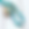 290 perles heishi tons turquoise vert 6mm