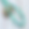 360 perles heishi tons vert et turquoise 6mm