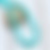 290 perles heishi turquoise 6mm