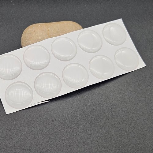 10 cabochons autocollants 20mm pour créations avec cabochons
