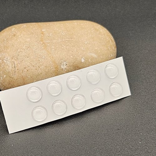 10 cabochons autocollants 6mm pour créations avec cabochons