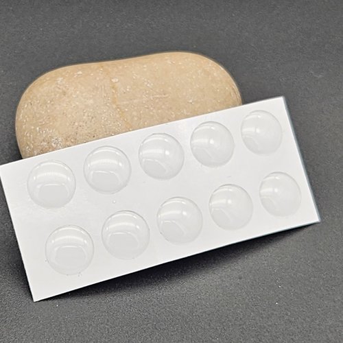 10 cabochons autocollants 10mm pour créations avec cabochons