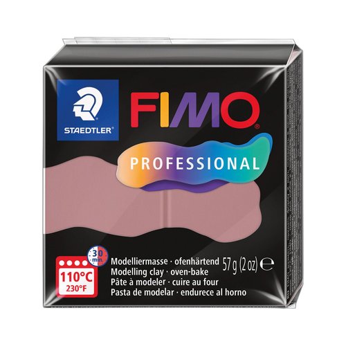 Pâte fimo professional 57g - vieux rose n 20