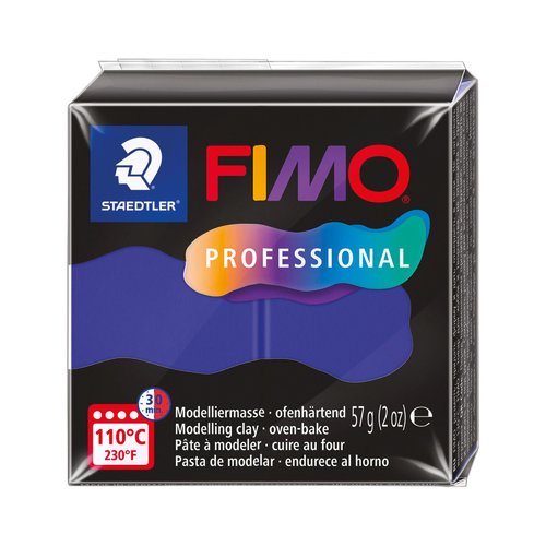 Pâte fimo professional 57g - bleu royal n 3