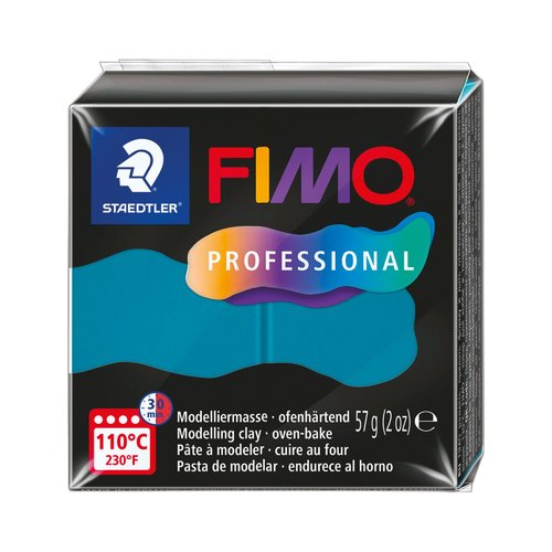 Pâte fimo professional 57g - bleu pétrole n 36