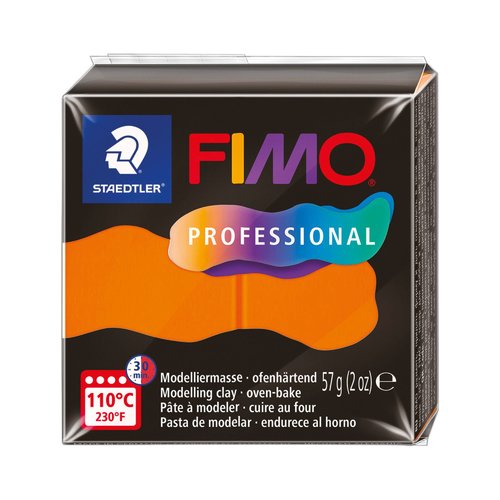 Pâte fimo professional 57g - orange n 4