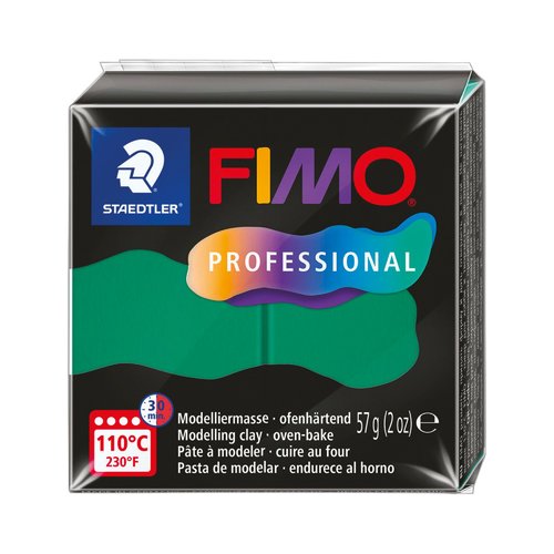 Pâte fimo professional 57g - vert n 500