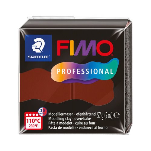 Pâte fimo professional 57g - chocolat n 77