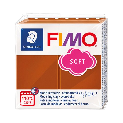 Pâte fimo soft 57g - caramel n 7