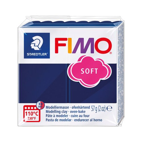 Pâte fimo soft 57g - bleu windsor n 35