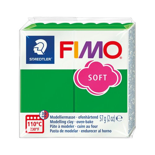 Pâte fimo soft 57g - vert tropical n 53