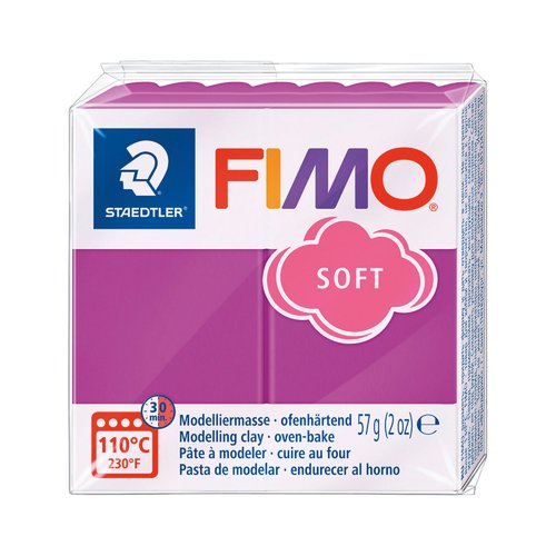 Pâte fimo soft 57g - violet n 61