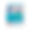 Pâte fimo effect métal 57g - turquoise n 36