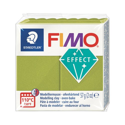 Pâte fimo effect métal 57g -  vert n 51