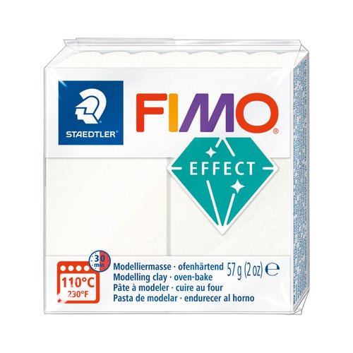 Pâte fimo effect métal 57g - nacre n 08