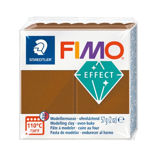 Pâte fimo effect métal 57g - bronze antique n 71