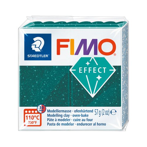 Pâte fimo effect galaxy 57g - vert n 562