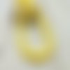 290 perles heishi jaune néon 6mm