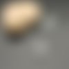 20 cabochons en verre goutte 18x13mm