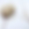 10 connecteurs gouttes minimalistes acier inoxydable doré