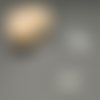 10 cabochons en verre 25x18mm