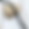 Cordon en coton ciré noir 1mm - 20 mètres