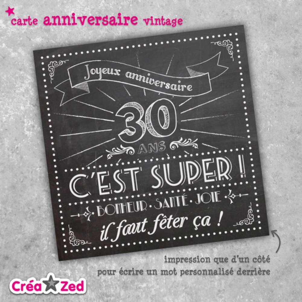 30 ans Joyeux anniversaire - 30 Ans Joyeux Anniversaire - Sticker
