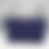 Pochette de ceinture  bleu et gris (5)
