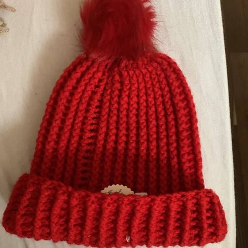 Bonnet rouge , bonnet rouge adulte, bonnet, chapeau, couvre-chef