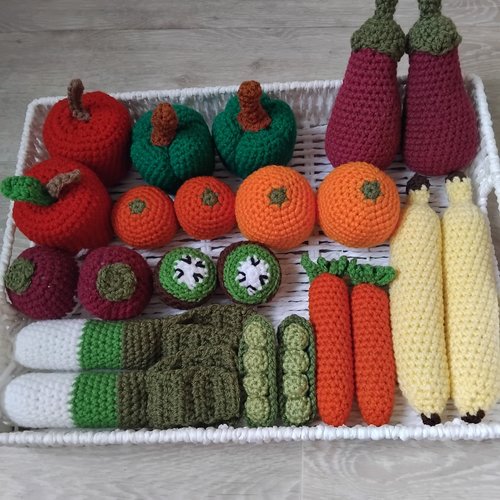 Lot de dînette crochet aliment
