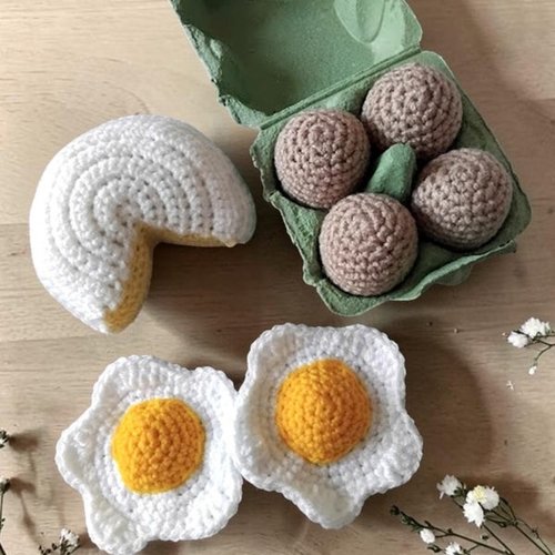 Lot de dînette crochet jouet lavable