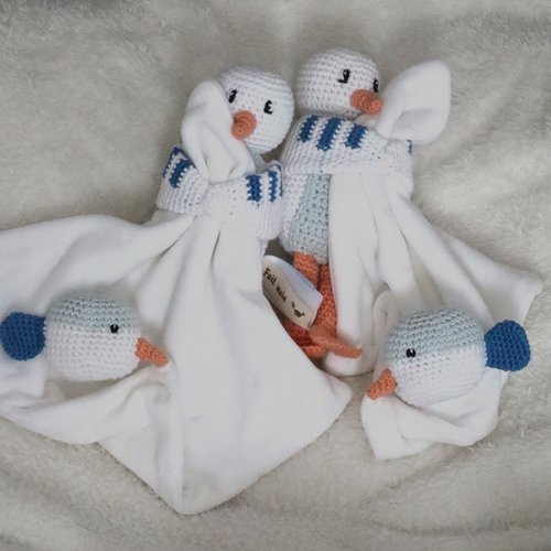Réservé doudou pingouin