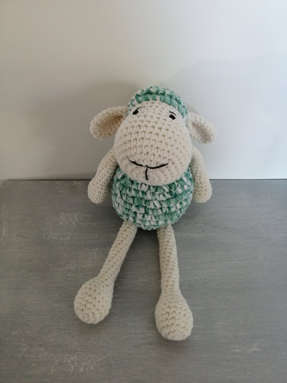 Doudou Mouton Au Crochet Un Grand Marche