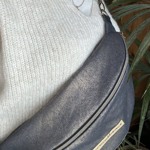 Sac banane xl en jeans