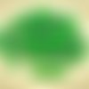 Nouvelle finition 10g vert étoile blanche bordée de perles de rocaille preciosa cornaline star tchèq sku-30168
