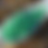 100pcs petit opaque vert clair turquoise verre tchèque ronde du feu poli à facettes perles d'entreto sku-17158