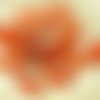 6pcs picasso brun jaune orange opale halloween plat ovale pétale de la fenêtre de la table de coupe  sku-28794