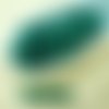 100pcs or briller vert émeraude ronde verre tchèque perles de petite entretoise de 4mm sku-27260