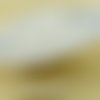 100pcs craie blanche lustre verre tchèque ronde à facettes feu poli petites perles d'entretoise de 4 sku-31561