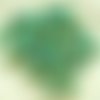 20pcs picasso turquoise vert verre tchèque perles rondes 8mm sku-27070