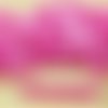 60pcs perle briller la lumière fuchsia valentine rose pincée bicone à facettes entretoise tchèque pe sku-32071