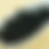 100pcs noir mat perle ronde druk entretoise de semences de verre tchèque perles de 4mm sku-35626