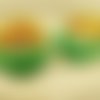1pc cristal vert jaune or rouge pivoine fleur à la main le verre tchèque bouton taille 10 22 5 mm sku-30849