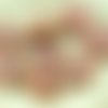 4pcs picasso opaque soie valentine rose rustique fenêtre libellule table de découpe à plat pièce ron sku-27282