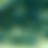 40pcs mat picasso brun crystal foncé vert émeraude clair ronde à facettes feu poli entretoise de ver sku-33199