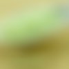 100pcs nacré chrysolite green cotton candy ronde à facettes feu poli petite entretoise tchèque perle sku-33474