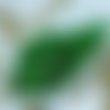 20g vert argent bordée de verre tchèque bugle de semences de perles de torsadé preciosa de rocaille  sku-17914
