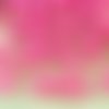 20pcs valentine rose pastèque soie mat ronde à facettes feu poli entretoise de verre tchèque perles  sku-34629