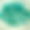 12pcs picasso opaque turquoise vert brun petit plat ovale de pétales de table à la fenêtre couper le sku-28856